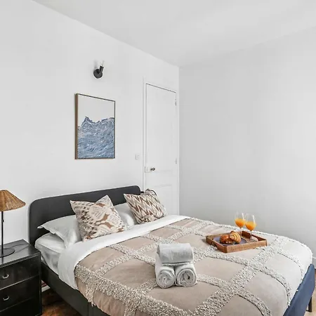 アパート Bnbnova - 1br - Canal Saint-martin パリ