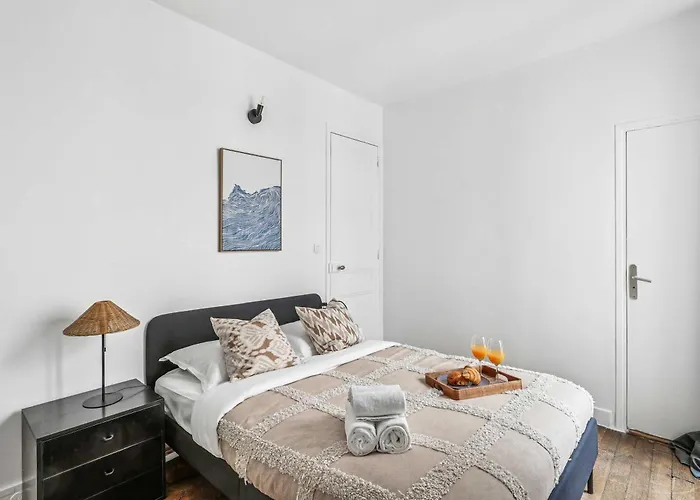 アパート Bnbnova - 1br - Canal Saint-martin パリ
